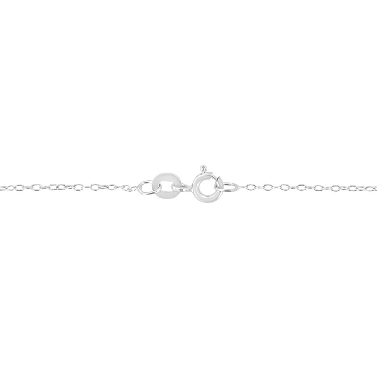 AGS Certified 10K Gold Bezel Set Round Diamond Solitaire 16-18" Adjustable Pendant Necklace (H-I Color, SI1-SI2 Clarity)
