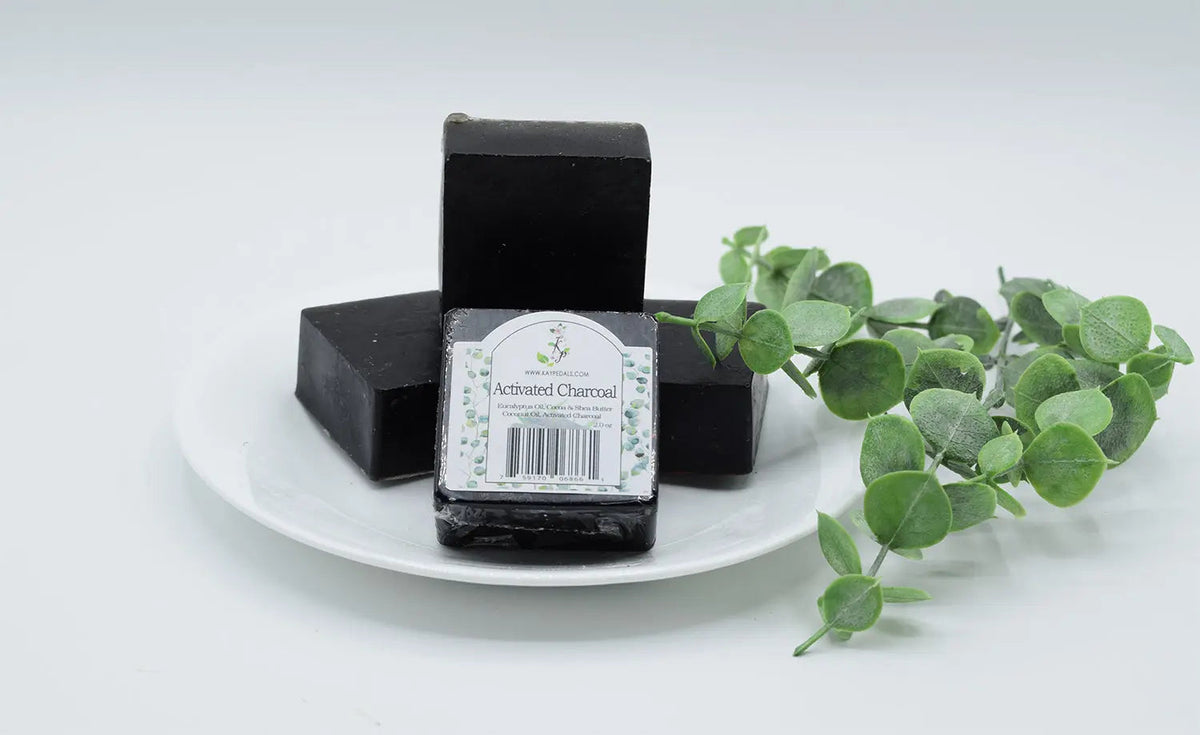 Activated Charcoal Soap With Eucalyptus 2.0oz