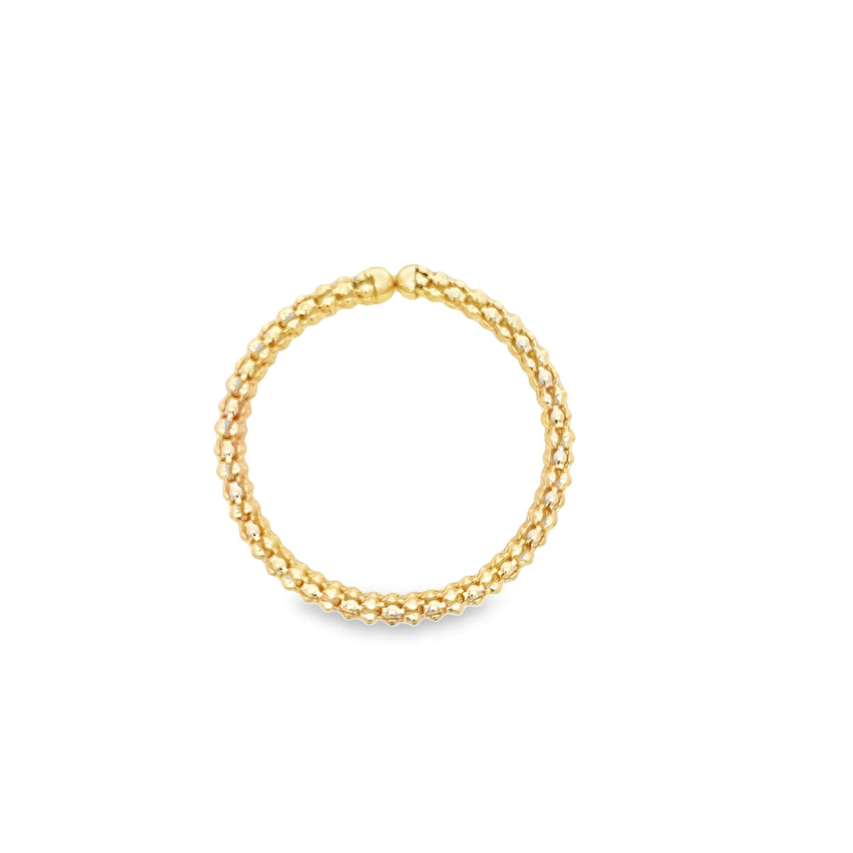 10mm Popcorn Coreana Chain Cuff Bangle (B1)