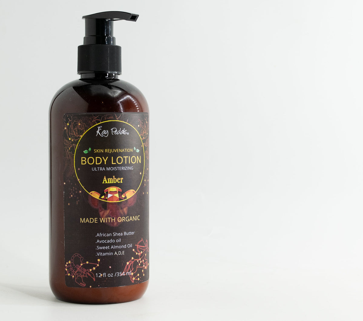 Amber Stone Natural Organic Body Lotion