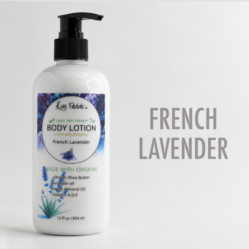 French Lavender Natural Organic Body Lotion 12oz